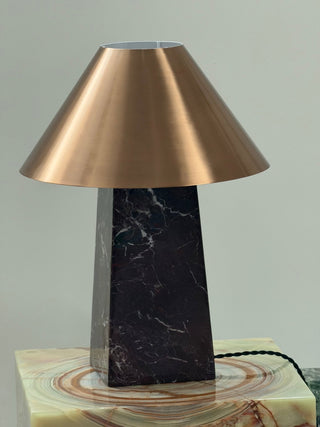 Conic Marble Table Lamp-Neutral Decor