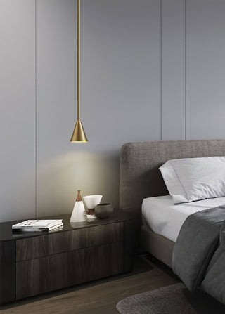 CutheionSuspension en Laiton Moderne Minimaliste