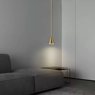 CutheionSuspension en Laiton Moderne Minimaliste