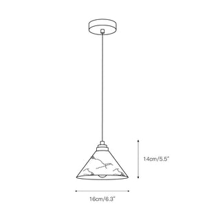 Xen Suspension En Laiton Et Albâtre Minimaliste Moderne