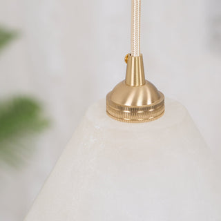 Liora Suspension Minimaliste en Albâtre-Luire