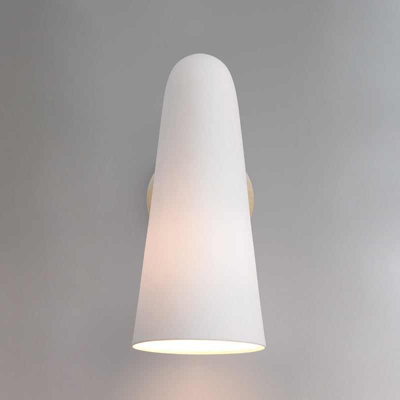 Conical Glass Wall Lamp-Neutral Decor
