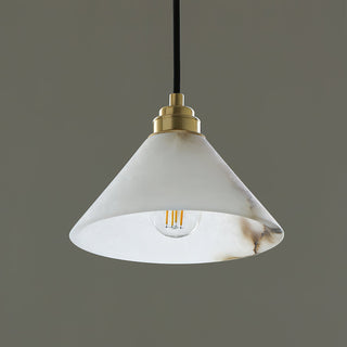 Xen Suspension En Laiton Et Albâtre Minimaliste Moderne