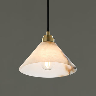 Xen Suspension En Laiton Et Albâtre Minimaliste Moderne