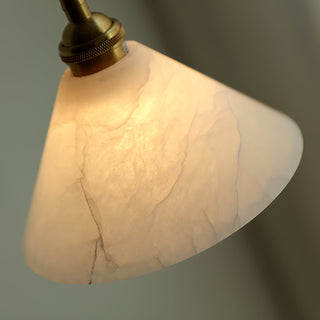 Xen Suspension En Laiton Et Albâtre Minimaliste Moderne