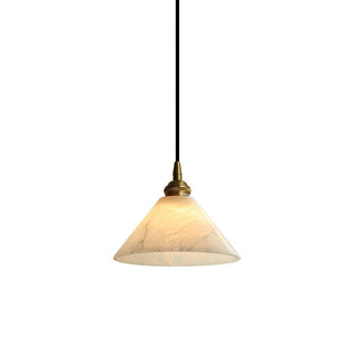 Xen Suspension En Laiton Et Albâtre Minimaliste Moderne