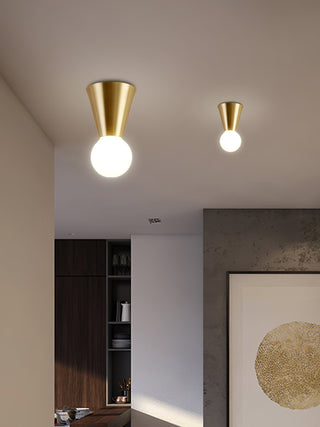 Nycareth Lampe Plafonnier Moderne Minimaliste en Verre