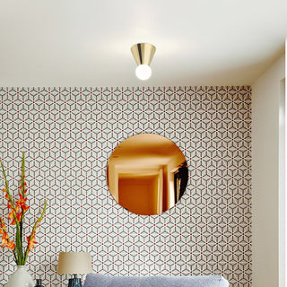 Nycareth Lampe Plafonnier Moderne Minimaliste en Verre