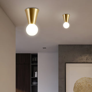 Nycareth Lampe Plafonnier Moderne Minimaliste en Verre