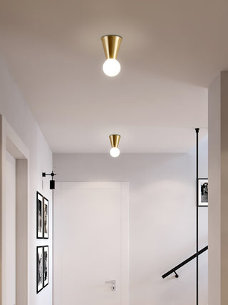 Nycareth Lampe Plafonnier Moderne Minimaliste en Verre