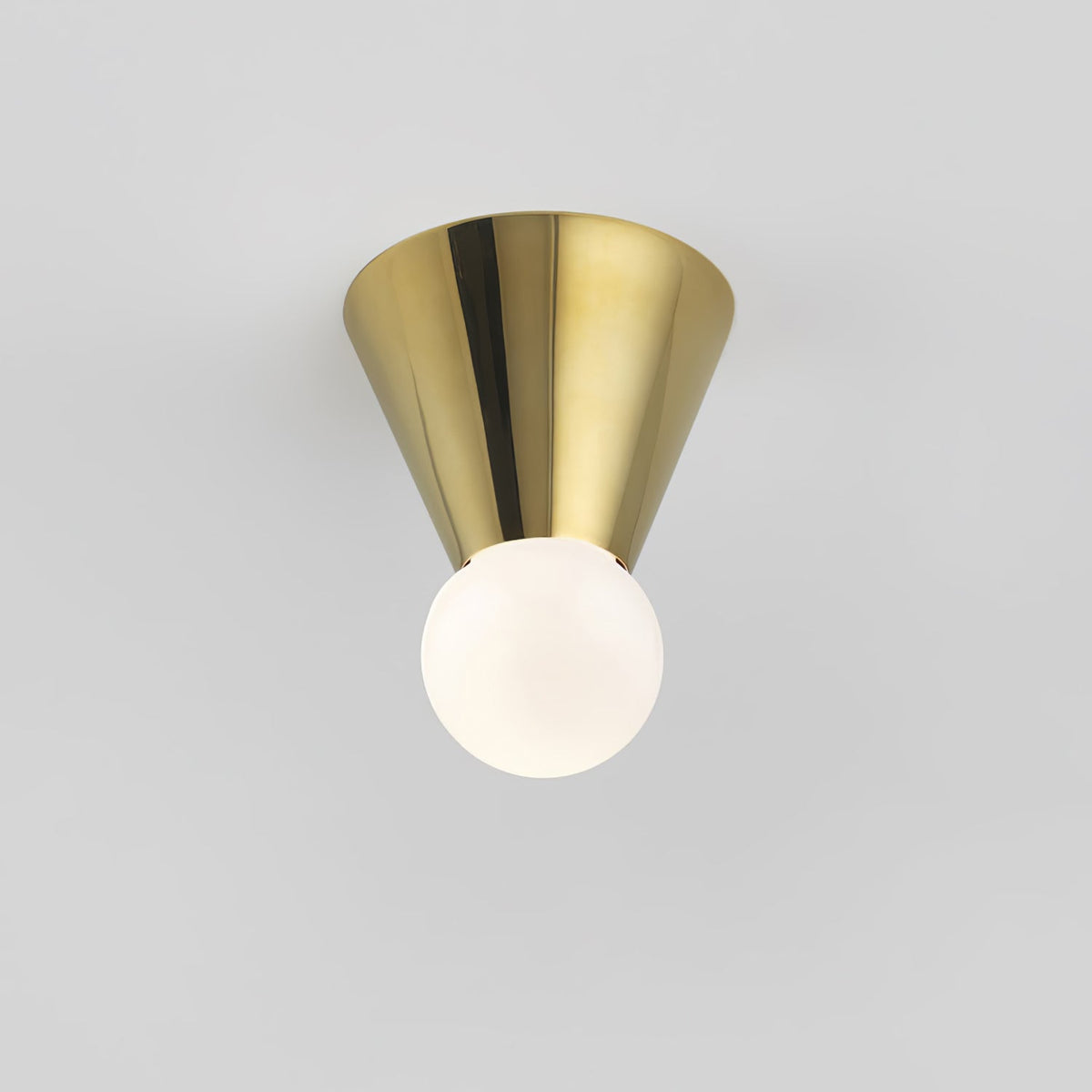 Florene Lampe Plafonnier Moderne Minimaliste en Verre