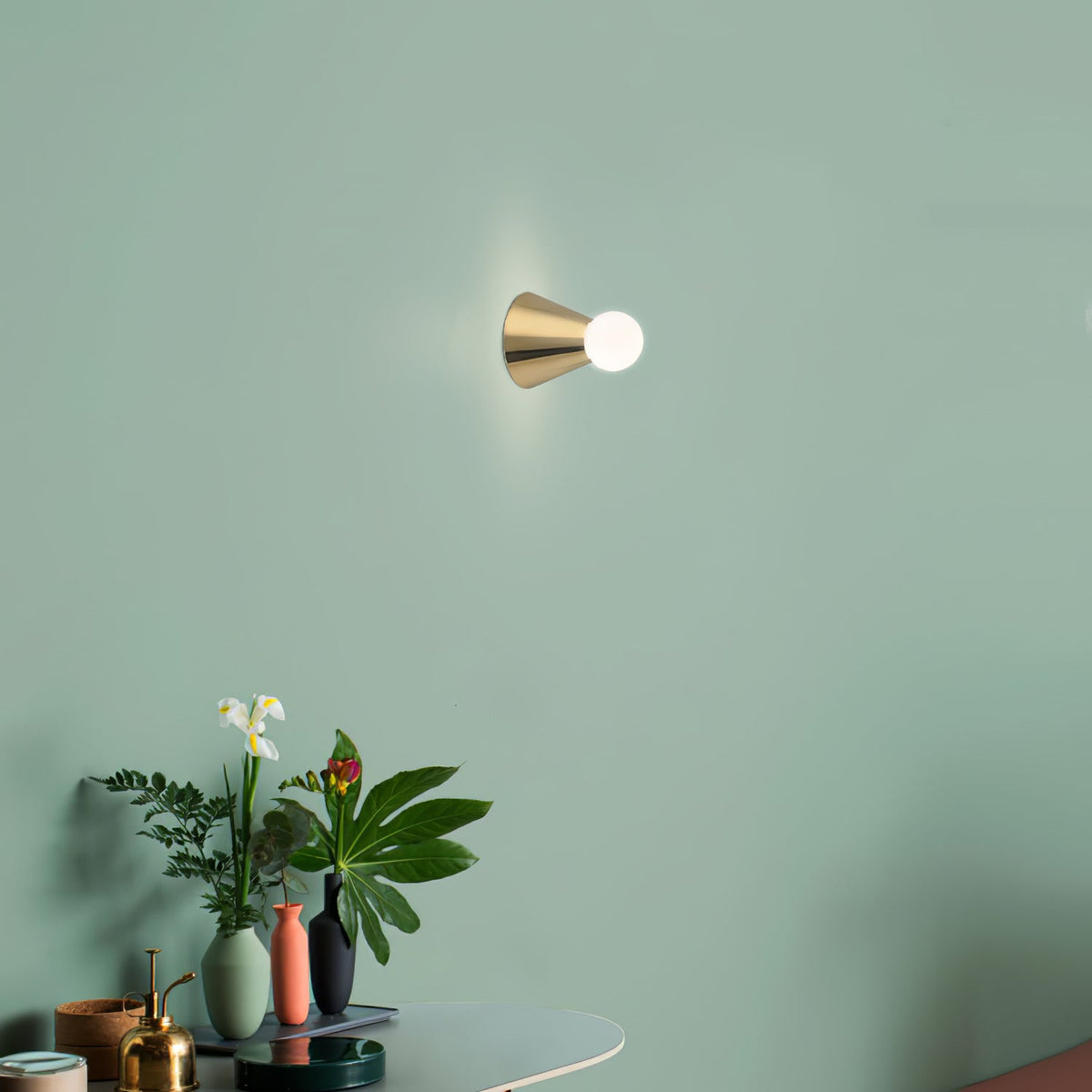 Florene Lampe Plafonnier Moderne Minimaliste en Verre