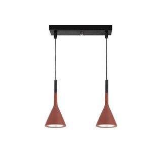 Conical Concrete Pendant Light-Neutral Decor