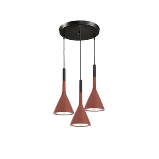 Conical Concrete Pendant Light-Neutral Decor