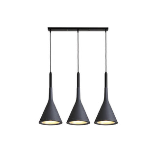 Conical Concrete Pendant Light-Neutral Decor