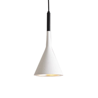 Conical Concrete Pendant Light-Neutral Decor