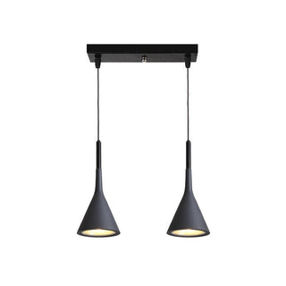 Conical Concrete Pendant Light-Neutral Decor