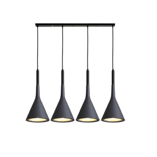 Conical Concrete Pendant Light-Neutral Decor