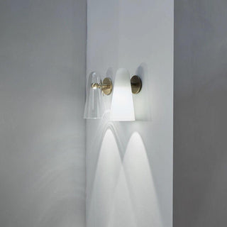 Yoke Lampe Murale En Métal Et Verre Minimaliste Moderne