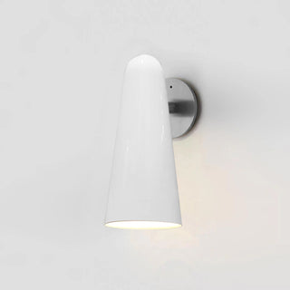 Conical Glass Plug-in Wall Lamp-Neutral Decor