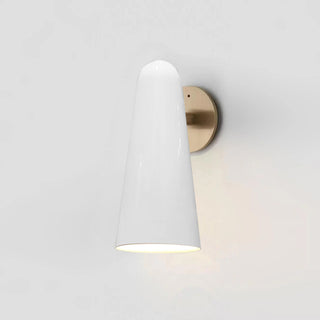 Conical Glass Wall Lamp-Neutral Decor