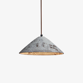 Solara Lampe suspendue cône en céramique rustique vintage minimaliste