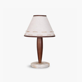 Taylor Lampe de Table Vintage en Tissu