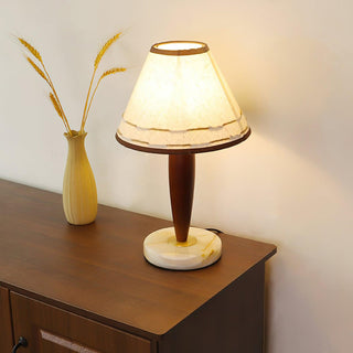Taylor Lampe de Table Vintage en Tissu