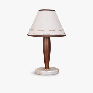 Taylor Lampe de Table Vintage en Tissu