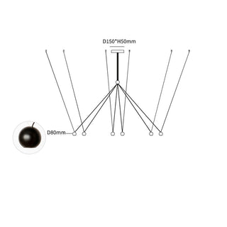 Constellation System Pendant Lamp-Neutral Decor