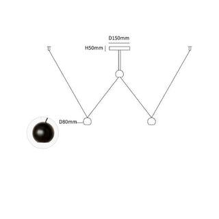 Constellation System Pendant Lamp-Neutral Decor