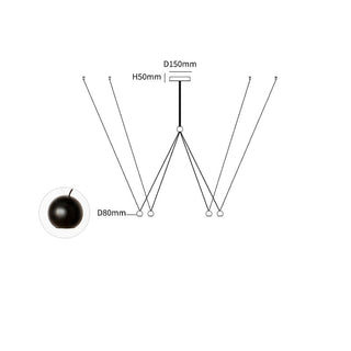 Constellation System Pendant Lamp-Neutral Decor