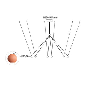 Constellation System Pendant Lamp-Neutral Decor