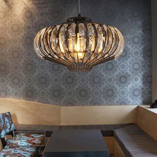 Kristy Moderne Designer LED Suspension Verre Salle À Manger