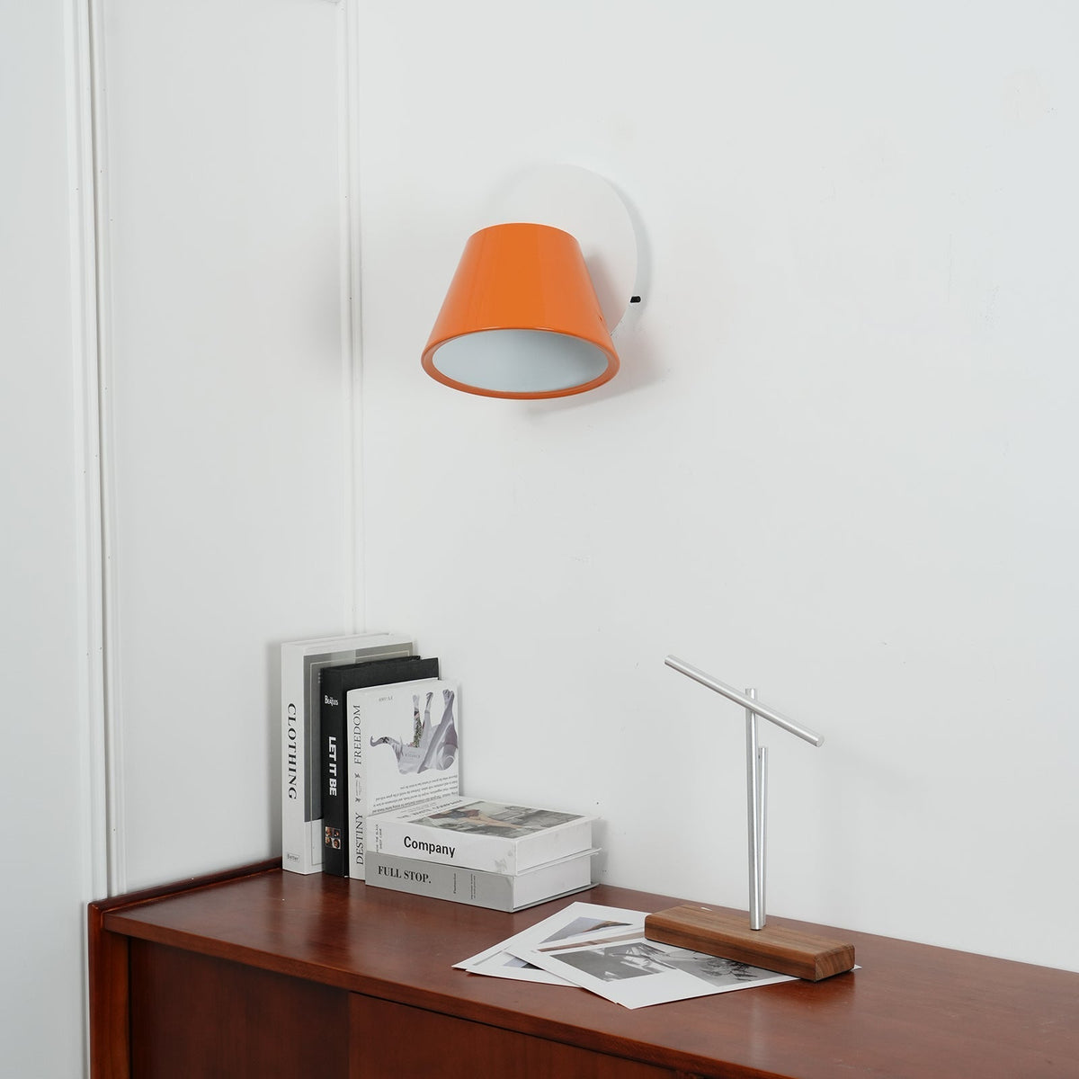 Fivra Dual Shade Wall Lamp-Neutral Decor