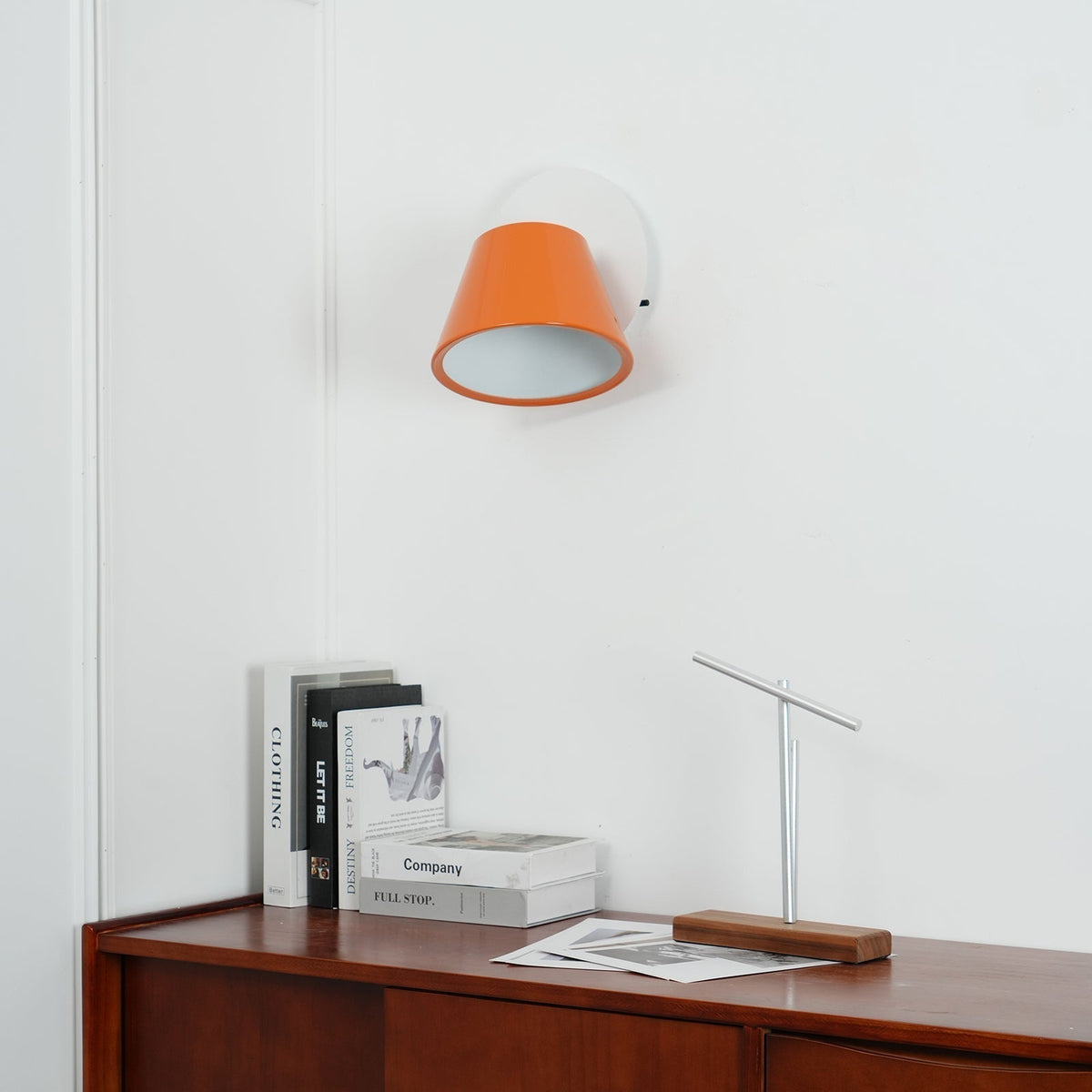 Fivra Dual Shade Wall Lamp-Neutral Decor