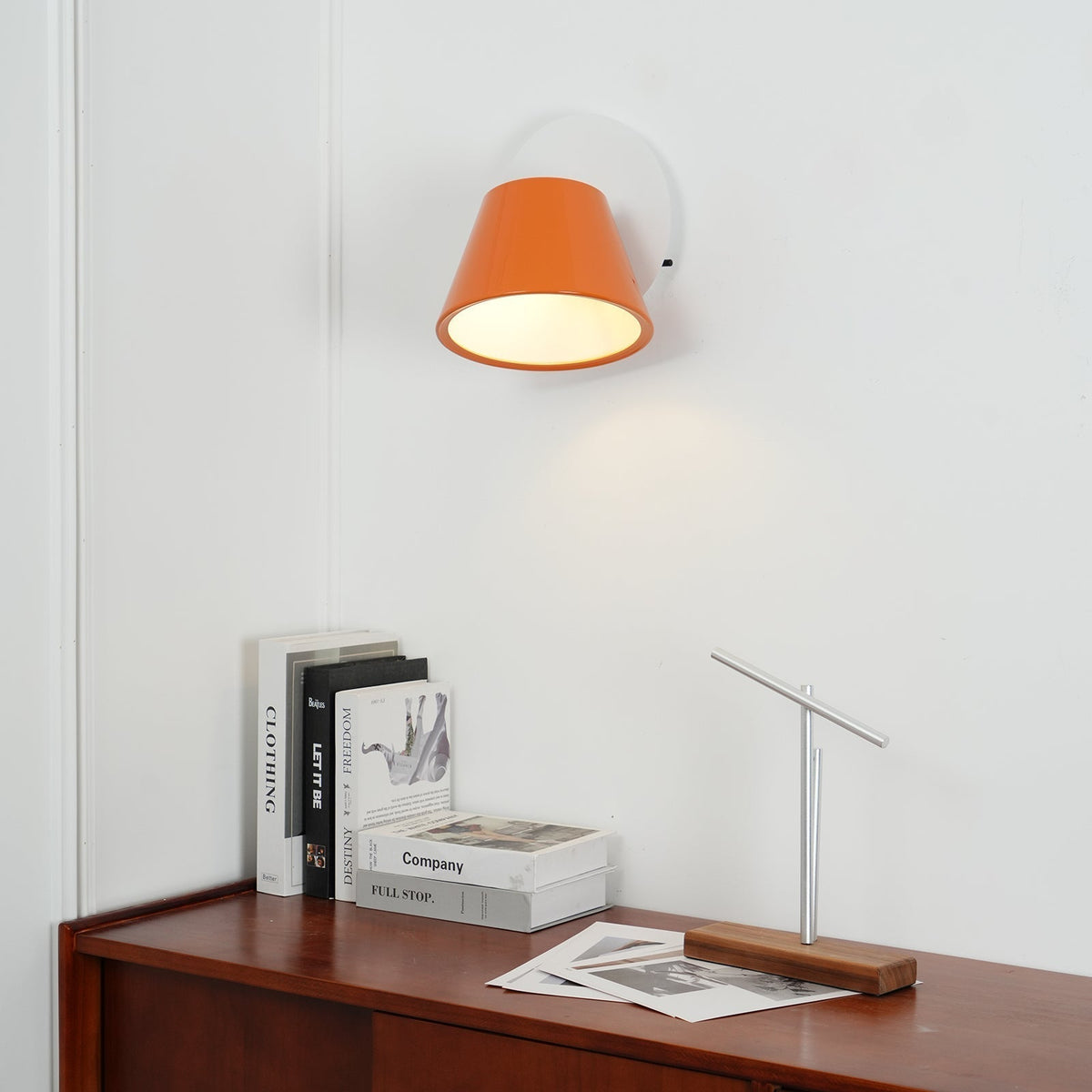 Fivra Dual Shade Wall Lamp-Neutral Decor
