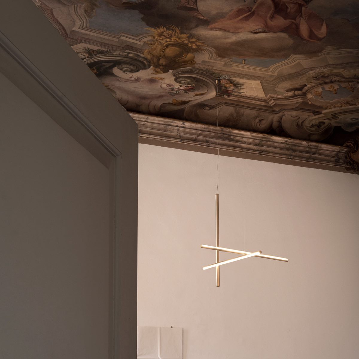 Breeze Lustre Métal Cuivre Classique Minimaliste Moderne
