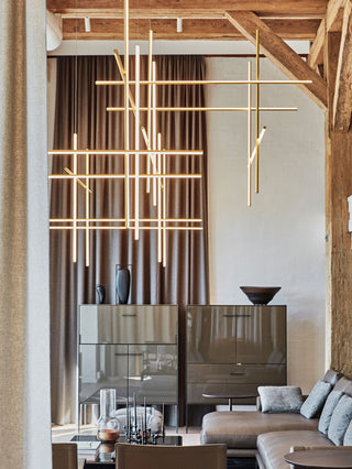 Breeze Lustre Métal Cuivre Classique Minimaliste Moderne