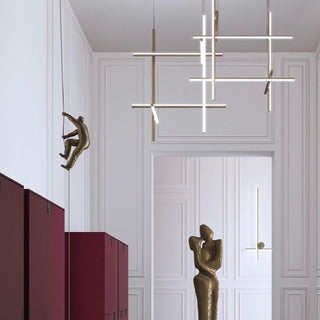 Breeze Lustre Métal Cuivre Classique Minimaliste Moderne