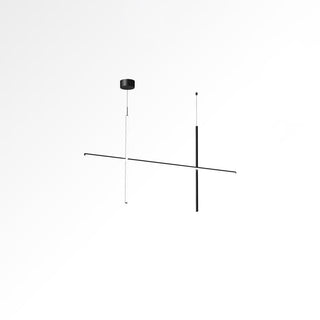 Gridline Linear Chandelier-Neutral Decor
