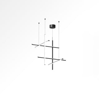 Gridline Linear Chandelier-Neutral Decor