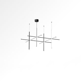 Gridline Linear Chandelier-Neutral Decor