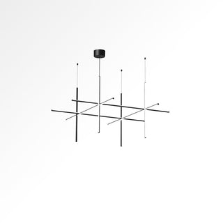 Gridline Linear Chandelier-Neutral Decor