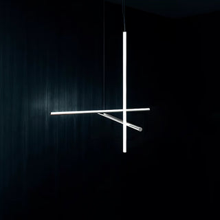 Gridline Linear Chandelier-Neutral Decor
