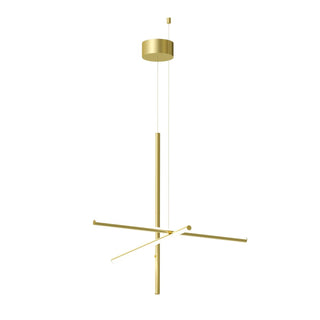 Gridline Linear Chandelier-Neutral Decor