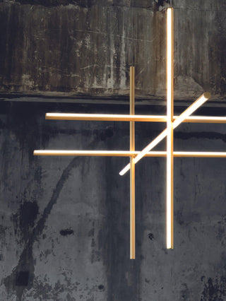 Gridline Linear Chandelier-Neutral Decor