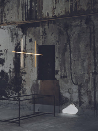 Gridline Linear Chandelier-Neutral Decor