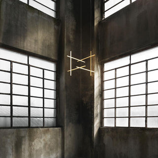 Gridline Linear Chandelier-Neutral Decor