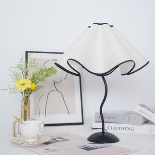 Luminova Lampe de Table en Tissu Artistique